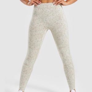 Gymshark fleur texture leggings